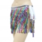 New Halloween holiday performance dress colorful tassel waist towel belly dance sequin tassel hip towel performance dress dance skirt