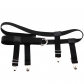 Personality exaggeration tide men's and women's sexy suspenders hot selling street shot bar elastic belt hanging pants clip