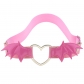 Sexy hollowed out peach heart Love Garter simple personality bat wings leather high elastic thigh ring garter