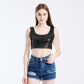 Summer new sexy slim sports I vest bright leather performance clothes stage women's wear