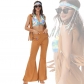 Halloween hippie party costume masquerade ball costume disco costume retro 70's hip hop show costume