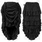 2023 large size foreign trade hot selling women's steam Gothic style high and low retro punk skirt