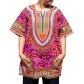 RaanPahMuang new Dashiki Hiji clothing men's European American African shirt short sleeve