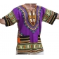 RaanPahMuang new Dashiki Hiji clothing men's European American African shirt short sleeve