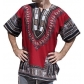 RaanPahMuang new Dashiki Hiji clothing men's European American African shirt short sleeve