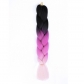 African dreadlocks wig female European and American three-color four-color chemical fiber large pine braid high temperature silk color gradient