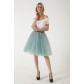 Explosive multi-layer gauze half skirt Peng peng skirt tutu gauze skirt ballet style gauze skirt