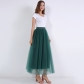 Popular women's Europe and the United States 4-layer 100 mesh yarn skirt tulle skirt explosive gauze skirt