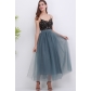 Popular women's Europe and the United States 4-layer 100 mesh yarn skirt tulle skirt explosive gauze skirt