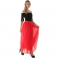 Popular women's Europe and the United States 4-layer 100 mesh yarn skirt tulle skirt explosive gauze skirt