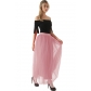 Popular women's Europe and the United States 4-layer 100 mesh yarn skirt tulle skirt explosive gauze skirt