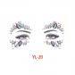 Face tattoo stick crystal drill stick ball electrosyllabic rhinestone face drill stick face decoration acrylic diamond stickers