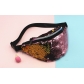 New women's Fanny pack mermaid sequin Fanny pack Europe and America fashion sports one shoulder bag cross-body sequin bag female