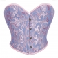New fishbone corset outside to wear retro drawstring small vest waist clip closed waist backless 4 buckle short style court corset