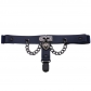 Punk Dark Original Suifeng Heart lock leather garter belt personality chain thigh ring leg strap sock clip garter