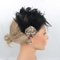 1920s Luxury rhine-diamond hairpin gatsby masquerade ball clip