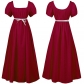 2023 new Europe and the United States long Victorian medieval women's high-waisted ball dress cosplay dress