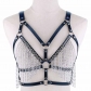 Euramerican sexy Cortical Body Chain Bra Corset Bra Chain Tassel Bikini Vest Suspenders Chest Strap Suspender