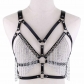 Euramerican sexy Cortical Body Chain Bra Corset Bra Chain Tassel Bikini Vest Suspenders Chest Strap Suspender