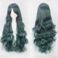 Cos Anime Wig Multicolor 80CM Universal Long Curly Hair European and American Ladies Wig Wholesale