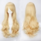 Cos Anime Wig Multicolor 80CM Universal Long Curly Hair European and American Ladies Wig Wholesale