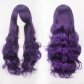 Cos Anime Wig Multicolor 80CM Universal Long Curly Hair European and American Ladies Wig Wholesale