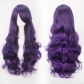 Cos Anime Wig Multicolor 80CM Universal Long Curly Hair European and American Ladies Wig Wholesale