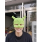 New European and American hand-woven wool adult green monster Shrek hat