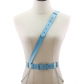Newly designed Punk Hip Hop Fashion Women's Men's Belt Chain Trend Leather pin buckle chain belt belt harness
