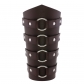 New punk rock leather leather rope riding round buckle wrist bracelet Strap bracelet hand guard arm guard