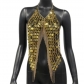 Hot trend accessory Sequin fringe chest chain Sexy backless sweet and spicy halter chest chain Body chain