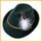 Hot sale Oktoberfest German Carnival Mountaineering hat Jazz party Top hat Adult show top hat Turkey hair hat