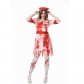 Halloween cosplay female nurse horror bloody zombie vampire makeup ball party show show