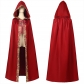 New Halloween men's and women's same style multi-color long cloak medieval church clergy loose dress cloak cloak