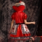 Halloween Costume Red Heart Queen Queen Queen Alice of Alice in Wonderland Taoxin Queen Puff Skirt