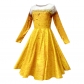 2024 new European and American yellow gradient long-sleeved beer suit dress cos men's suit shorts trousers