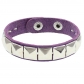 European and American fashion punk street shot nightclub square rivet bracelet ins couple leather bracelet