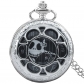 Sunflower Petals Black Butler Halloween Non-Mechanical Large Pocket Watch Black Multiple Patterns Optional