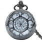 Sunflower Petals Black Butler Halloween Non-Mechanical Large Pocket Watch Black Multiple Patterns Optional