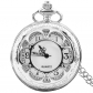 Sunflower Petals Black Butler Halloween Non-Mechanical Large Pocket Watch Black Multiple Patterns Optional