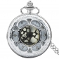 Sunflower Petals Black Butler Halloween Non-Mechanical Large Pocket Watch Black Multiple Patterns Optional