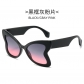 New women's sunglasses fashion women's decorative sunglasses female cross -border color sunglasses