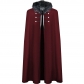 Halloween Medieval King General Fighting Cloak New Walking Woolen Cloak Cloak