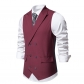 2024 Spring and Autumn Code Code New Men's Suit Vest Wedding Club Lidies Double Dispels Vest Vest vest ​