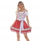 Halloween clothing Bavarian maid uniforms in Munich Black Beer Festival stage performance service performance service