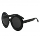 2024 new large frame oval sunglasses European and American personality hip -hop funny exterior oversized sunglasses girl