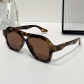 20224 new pilot lady trendy sunglasses German designer women's versatile face sunglasses