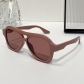 20224 new pilot lady trendy sunglasses German designer women's versatile face sunglasses