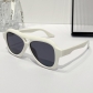20224 new pilot lady trendy sunglasses German designer women's versatile face sunglasses