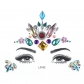 Halloween sticker hot -selling people face gemstone temporary tattoos Crystal flash sticker DIY eyebrow eye stickers